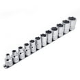 thumbnail image 2 of Genius Tools 12 Piece 1/2" Dr. Metric Hand Socket Set - GS-412S, 2 of 9
