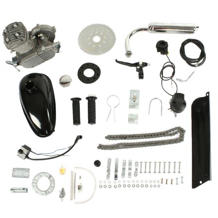 2-Stroke 80cc Cycling Engine Motor Kit Petrol Gas for 24"/26" Motorized Bicycle