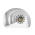 thumbnail image 1 of Extraíble Silencioso Interior 3D Reloj de Pared Pegatinas de Pared Calcomanías para La Decoración de La Tienda de La Oficina en Casa segundo Sunnimix Etiqueta engomada del reloj de pared 3D, 1 of 7