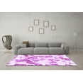 thumbnail image 3 of Ahgly Company Indoor Rectangle Abstract Purple Modern Area Rugs, 2' x 3', 3 of 4
