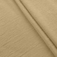 thumbnail image 3 of Women's Long Puff Sleeve V-Neck Dress Button Down Cotton-Linen Solid Casual Tunic Dress Loose Fit for Spring Summer Daily Wear, 3 of 5