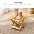 thumbnail image 4 of Silla de madera plegable portátil Soidarity para trabajo pesado Camping, 4 of 6