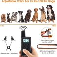 thumbnail image 4 of Rechargeable Anti Bark Dog Collar with 5 Adjustable Levels 3 Modes Training Collar for Small Medium Large Dogs, 4 of 4