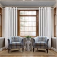 thumbnail image 4 of UTOPIA ALLEY Wall Mounted 3/4 Inch Curtain Rod - Curtain Rods For Windows 48 to 86 Inch, Adjustable Drapery Rods, Nickel Curtain Rods, Bedroom Curtain Rods, Tapestry Poles (Nickel, 48"-86"), 4 of 8