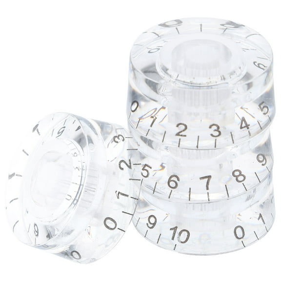 WORGEOUS  4 Pcs Volume Knob Guitar Bass Replacement Control