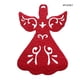 thumbnail image 5 of Cateissary Posavasos de Navidad de tela de 4 piezas, portátil, reutilizable, lavable, reemplazo temático de Navidad, portavasos decorativo, Kits de decoración para fiestas Rojo, 5 of 6