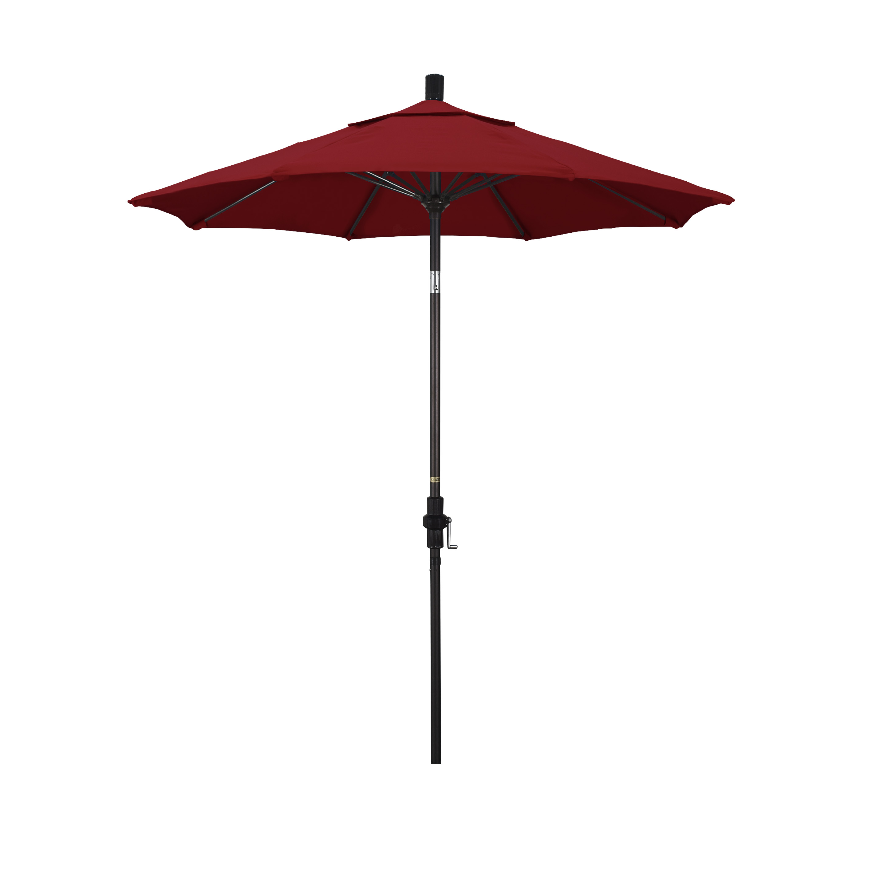 California Umbrella Sun Master Market Tilt Olefin Patio Umbrella