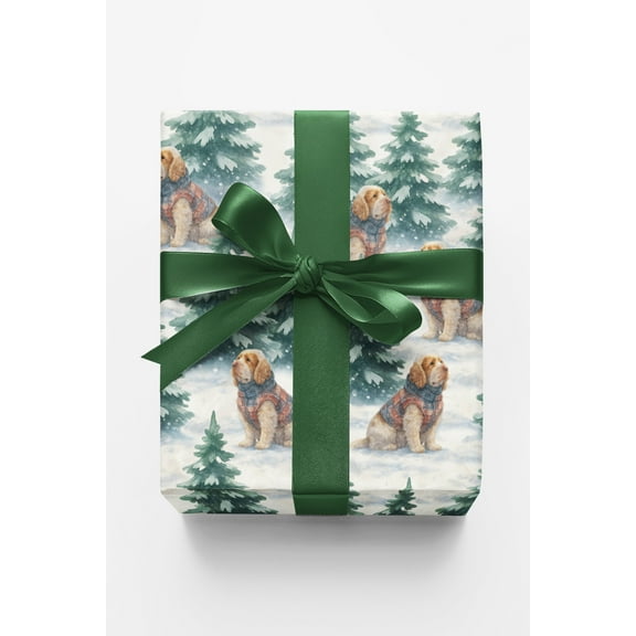 London Penny Premium Wrapping Paper - Snowy Snuggles
