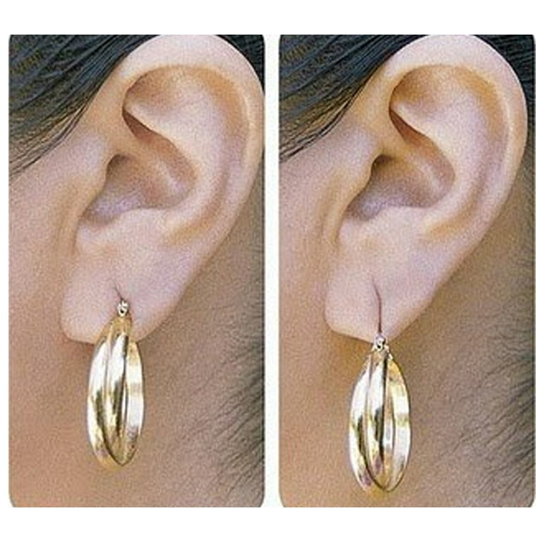 Lobe Wonder -420 Earring Support Plastic Patches Invisible Natural Lobe  Support 7 Pck White One Size 