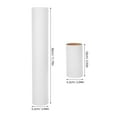 thumbnail image 2 of TABLZONE 12Pcs DIY Craft Paper Tubes White Cardboard Rolls for Creative Drawing Painting and Handmade Projects, 2 of 8
