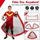 thumbnail image 5 of Portería de fútbol infantil FITPARNER, 122 x 91 cm, red con objetivo y conos, 5 of 7