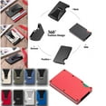 thumbnail image 7 of Notus Metal Wallet for Men Aluminum Credit Card Holde Minimalist Slim Wallet RFID Blocking Card Holder Money Clip Smart Wallet Red, 7 of 7