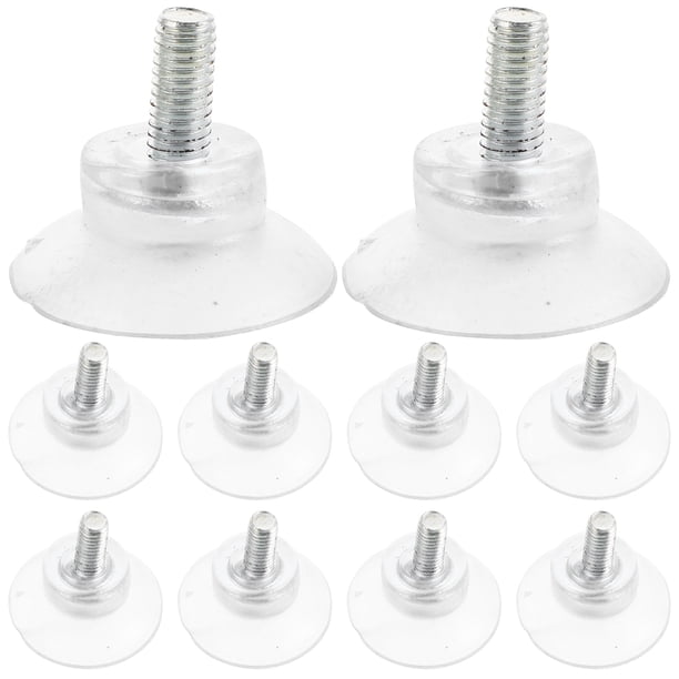 10 protectores de mesa de vidrio, ventosas para mesa, separadores de vidrio, separadores de mesa.