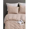 thumbnail image 4 of Funda Duvet Bluelander para Edredon King Size Diseño Rombos Beige, 4 of 5