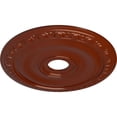 thumbnail image 3 of Ekena Millwork 20"OD x 3 5/8"ID x 1"P Jackson Ceiling Medallion (Fits Canopies up to 5 1/8"), Hand-Painted Firebrick, 3 of 8
