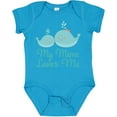 thumbnail image 3 of Inktastic My Meme Loves Me Whale Grandchild Boys or Girls Baby Bodysuit, 3 of 5