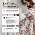 thumbnail image 4 of Southshore Fine Living, Inc. Comforter Cal King w/ Pillow Shams - Christmas Tree Print, Red & Grey, 4 of 9