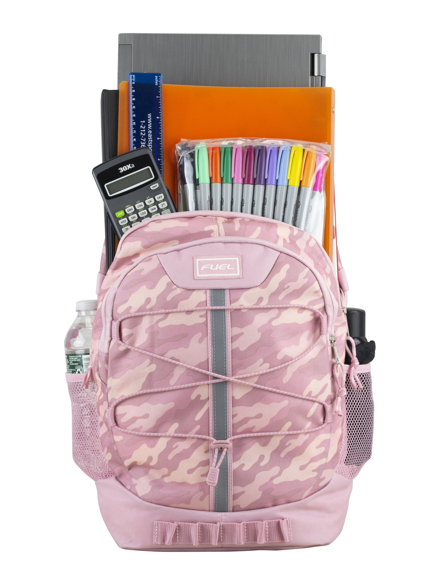 Fuel Unisex Terrain Athleisure Backpack, Pink Camouflage
