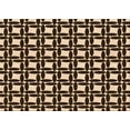thumbnail image 1 of Ahgly Company Machine Washable Indoor Rectangle Transitional Black Brown Area Rugs, 3' x 5', 1 of 7