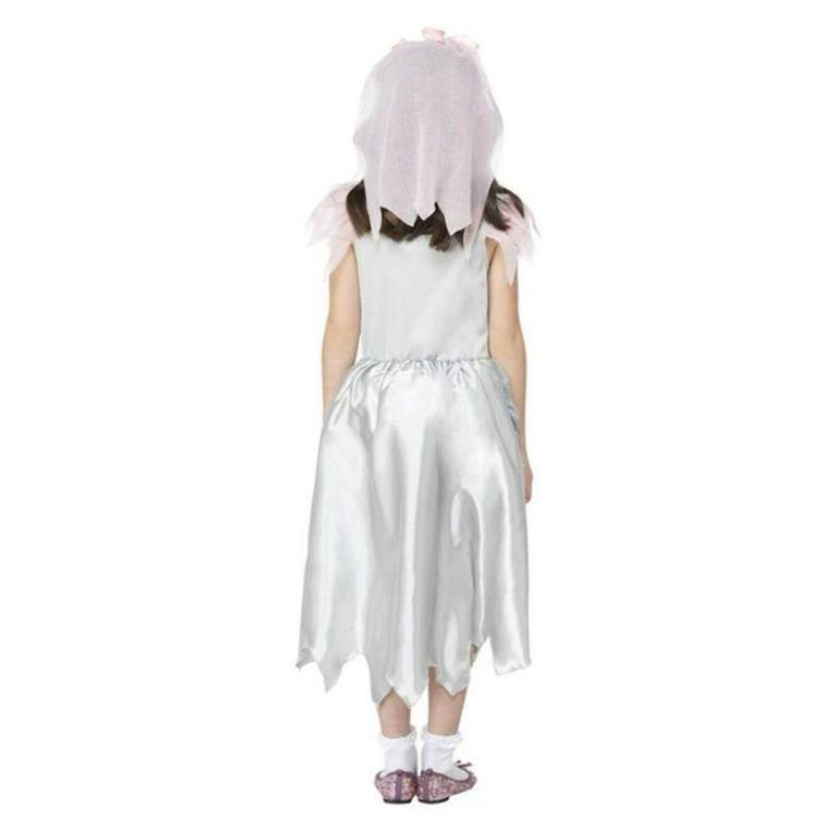 Vintage Ghost Bride Costume Child Pink Vintage Ghost Bride Costume Child Pink