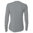 thumbnail image 4 of A4 Women's Long Sleeve Cooling Performance Crew Shirt - NW3002, 4 of 5