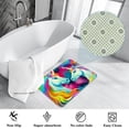 thumbnail image 3 of Unicorn Non-Slip Polyester Office Floor Mat Carpet Rug - Machine Washable, 3 of 6