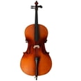 thumbnail image 2 of 4/4 Full-Size Acoustic Cello Set with Portable Bag, Bow and Rosin, Beginners, Adults & Kids String Musical Instruments (Natural), 2 of 9