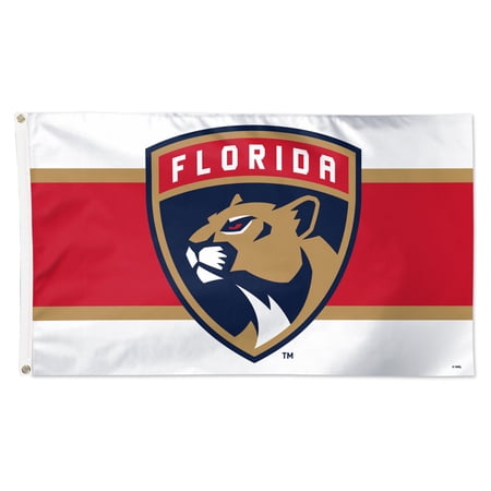 WinCraft Florida Panthers 3 x 5 Horizontal Stripe Deluxe Single-Sided Flag