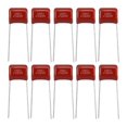 thumbnail image 1 of 10 condensadores de película de tono, repuestos para bajo de guitarra eléctrica, fáciles de instalar y reemplazan. Película 473J H 9 mm, 1 of 9