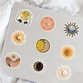thumbnail image 5 of 5 bag Cartoon Sun Moon Plant Paper Stickers set Adhesive Label Stickers for Water Bottles Laptop Luggage Cup Computer Mobile Phone Skateboard Guitar, 5 of 6