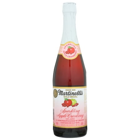 (BBD: Sep/ 2025) martinellis SPARKLING JUICE apple-cranberry’s 