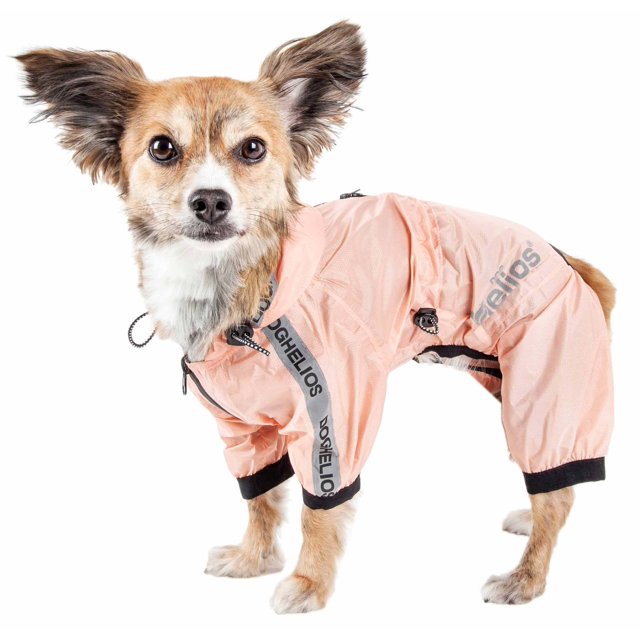 Dog Helios 'Torrencial Shield' impermeable multiajustable de cuerpo completo para mascotas cortavientos impermeable