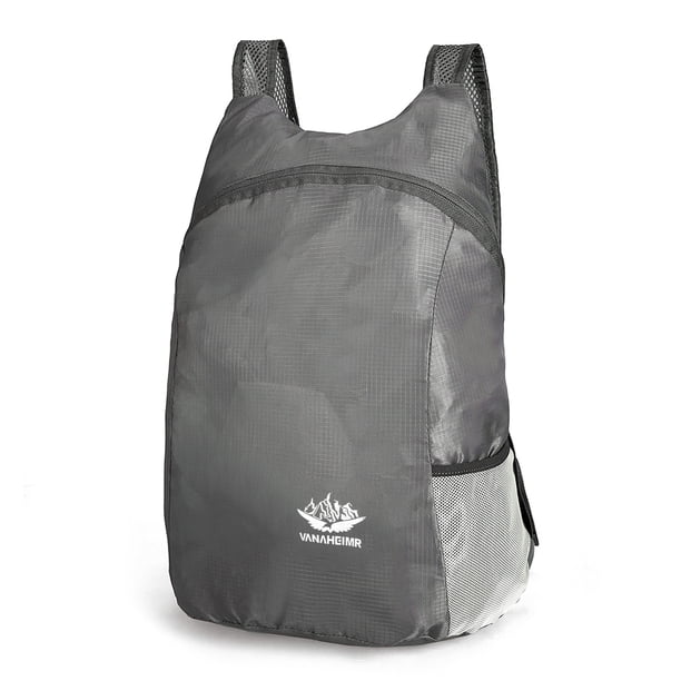 Mochila Bolsillo Nylon Transpirable Plegable Impermeable Ligero para Hombres Mujeres Escalada Trekking