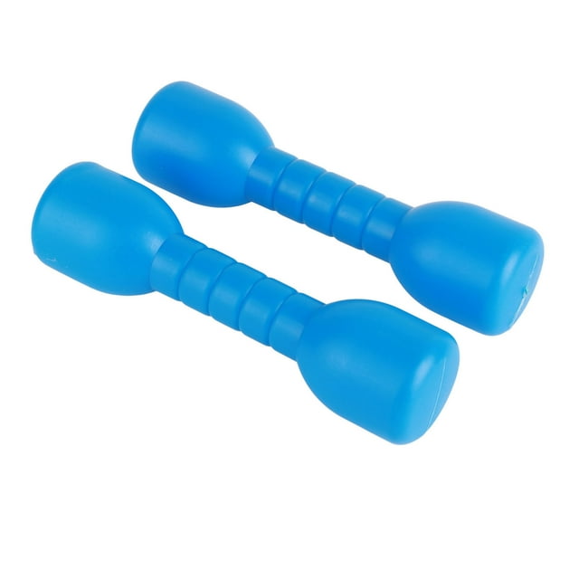 Pretend Dumbbell Toy, Blue Rattle Kids Workout Equipment Fine Craftsmanship Dumbbell Fitness Toy For Outdoor Games For Performances For Gymnastics