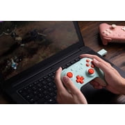 8BitDo Ultimate 2C Wireless Controller for Windows PC and Android, with 1000 Hz Polling Rate, Hall Effect Joysticks and Triggers, and Remappable L4/R4 Bumpers (Peach)