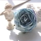 thumbnail image 1 of Flores de seda artificial, Broche para el cabello DIY, Azul, 1 of 4