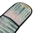 thumbnail image 4 of Yayeee Double Oven Mitt Kitchen Heat Resistant Baking 35" x7" Quilted Glove, Green Deer, 4 of 6