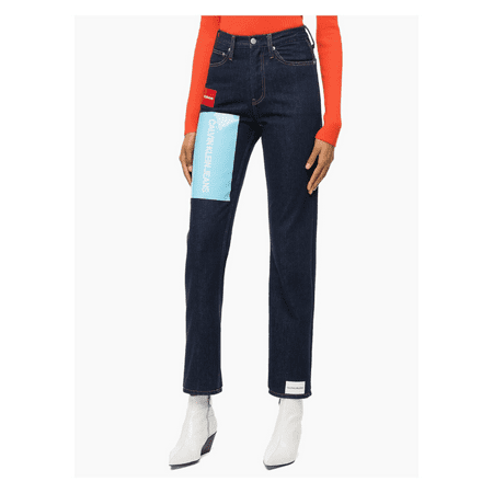 Calvin Klein Ckj 061 Boy Mid Rise Lisbon Dark Blue Jeans Size 30X30