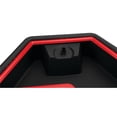 thumbnail image 3 of Performance Tool Drain Pan W4074 2 In 1; 8 Liter Capacity; 18-1/2 Inch Wide Hexagon; 5-3/8 Inch Height; Black/Red; Polypropylene; Without Handle; With Mobile Tool Caddy, 3 of 16