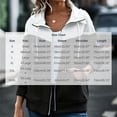thumbnail image 3 of Lnmiateer Womens Long Sleeve Zip Up Hooded Sweatshirt Lightweight Casual Full Zip Jacket Fashion Outerwear for Autumn & Winter, 3 of 9