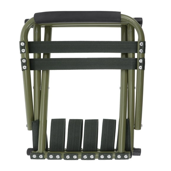 ORDDIART 1 Pce Tabouret Pliant de Camping Extérieur Vert Durable Équipement de Camping Portable