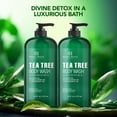 thumbnail image 3 of Gel de baño Botanic Hearth Tea Tree, 473 ml, alivia la picazón en la piel, 2 veces, 3 of 7