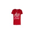 thumbnail image 1 of Aeropostale Womens Script Logo Graphic T-Shirt, Rojo, Mediano, 1 of 1