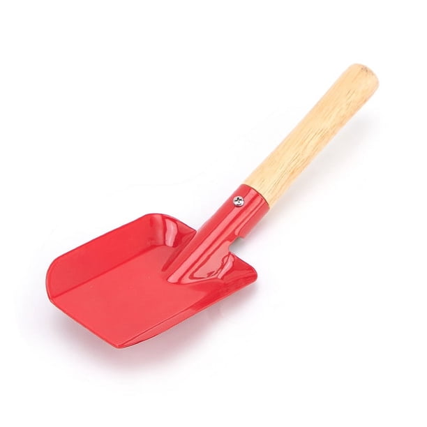 Set De 6 Herramientas De Jardín Para Niños, Pala, Rastrillo Y Tenedor De Metal Con Mango De Madera, Juguete De Playa Y Jardín A Partir De 3 Años