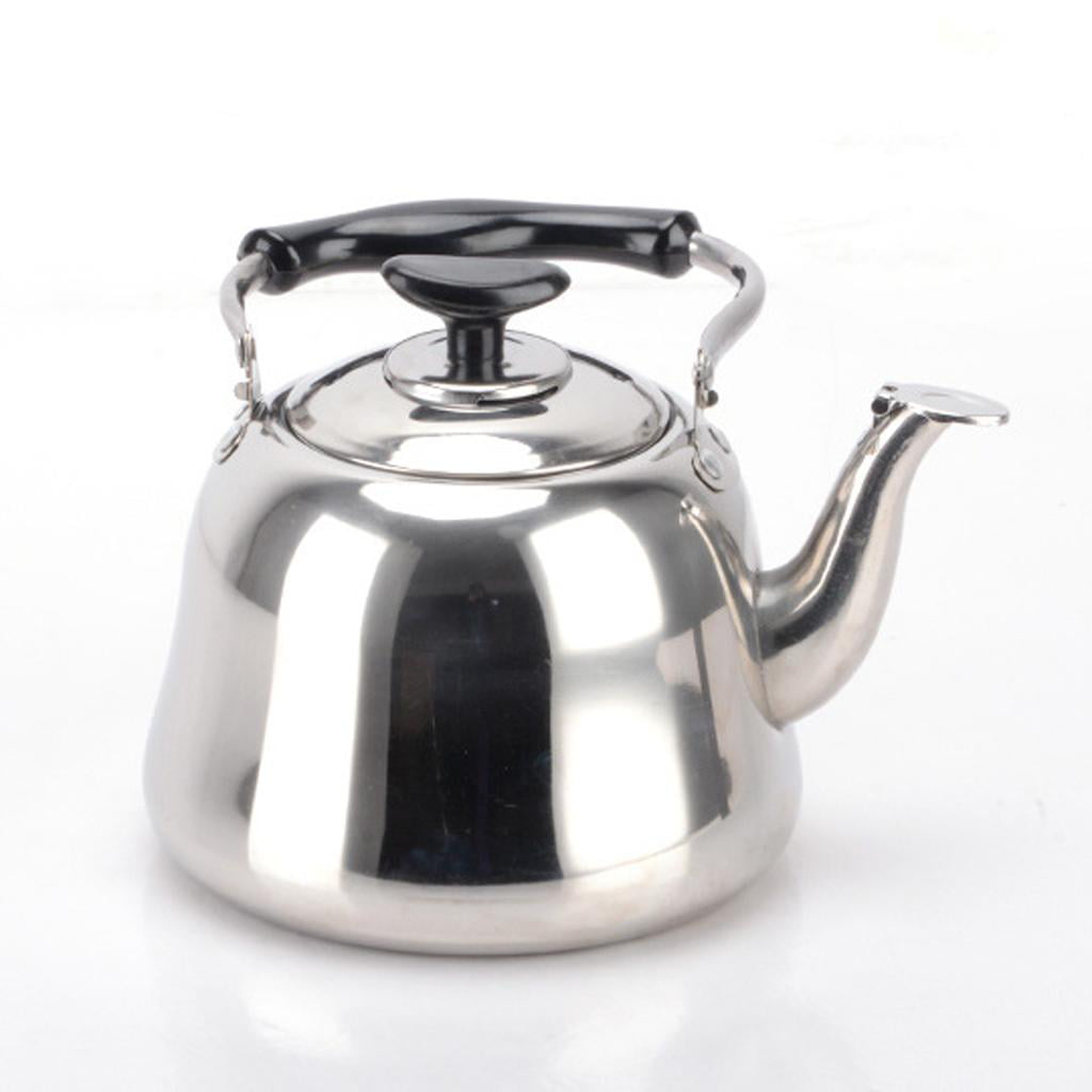 Whistling Tea Pot Kettle Stove Top Tea Maker Infuser Teapots Strainer 3L 