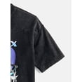 thumbnail image 5 of K Pop Demon Hunters Girls Mineral Wash V-Neck Jersey with Short Sleeves, Sizes 4-16, 5 of 6