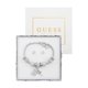thumbnail image 1 of Juego de Aretes y Pulsera Guess con Dije de Candado Plateado Guess Barrel Charm Lock Bracelet, 1 of 2