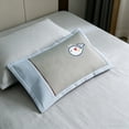 thumbnail image 1 of Funda de almohada de ratán para niños: lindos diseños de animales, desmontable y de doble cara, funda de almohada refrescante para niños pequeños, ideal para el dormitorio, la guardería, el, 1 of 6