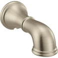 thumbnail image 3 of Moen 193371BN Belfield Replacement Tub Non-Diverter Spout 1/2-Inch Slip Fit Connection, Brushed Nickel, 3 of 3