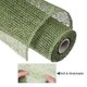 thumbnail image 3 of Cinta decorativa de malla de yute PP Uxcell 1 rollo verde oscuro, 3 of 5